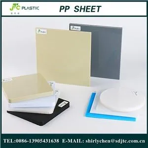 Fabricantes de tableros de láminas de plástico PP